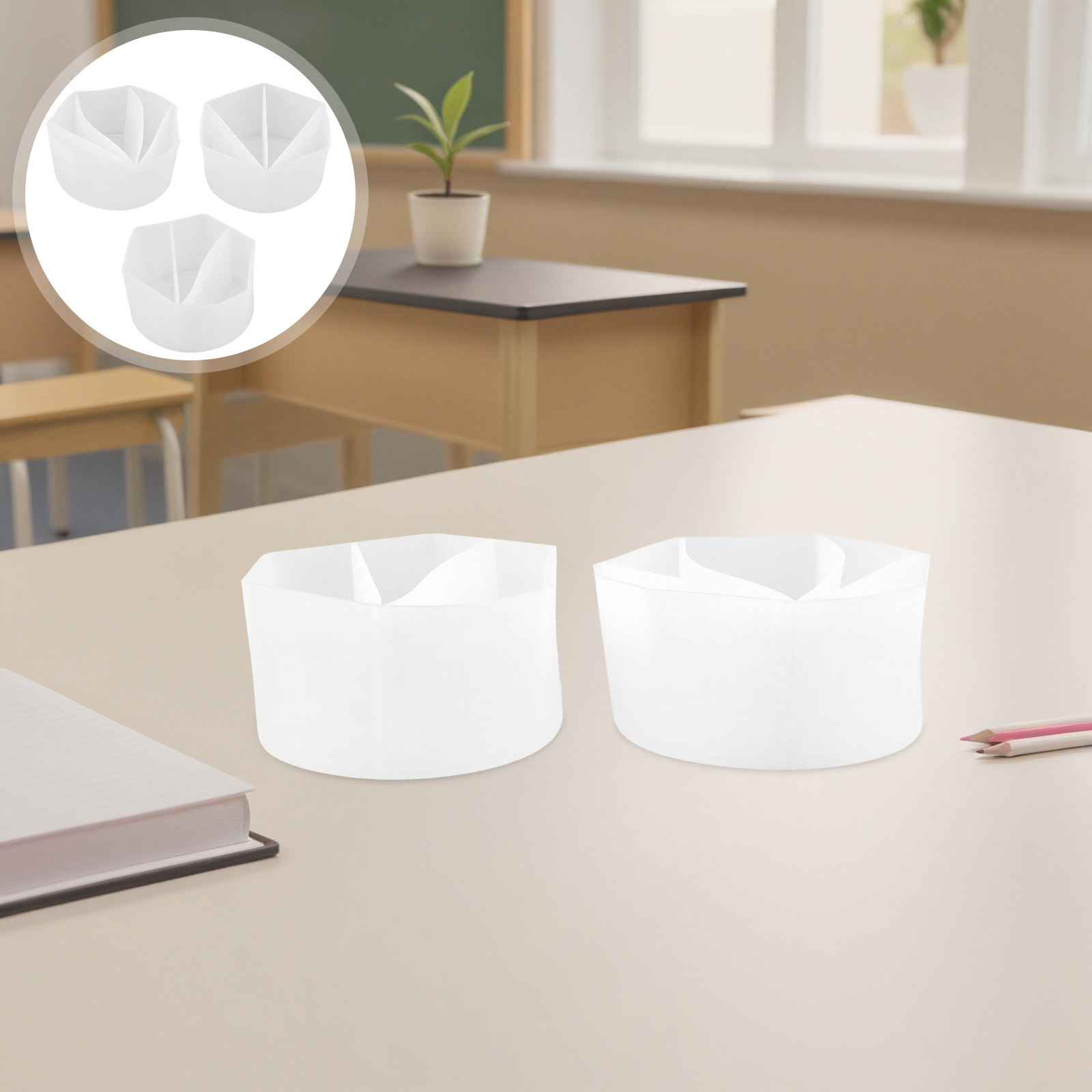 Resin Art Pouring - 3Pcs Reusable Silicone Split Cups Fluid