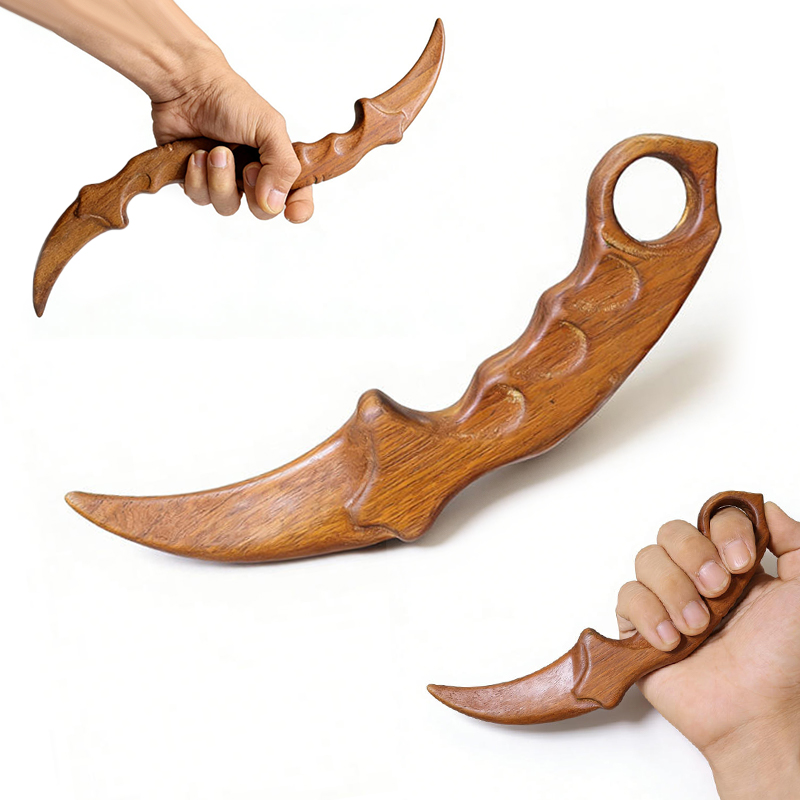 Resin Art Training - @*1/2pcs Golden Sandalwood Claw Knife Wooden