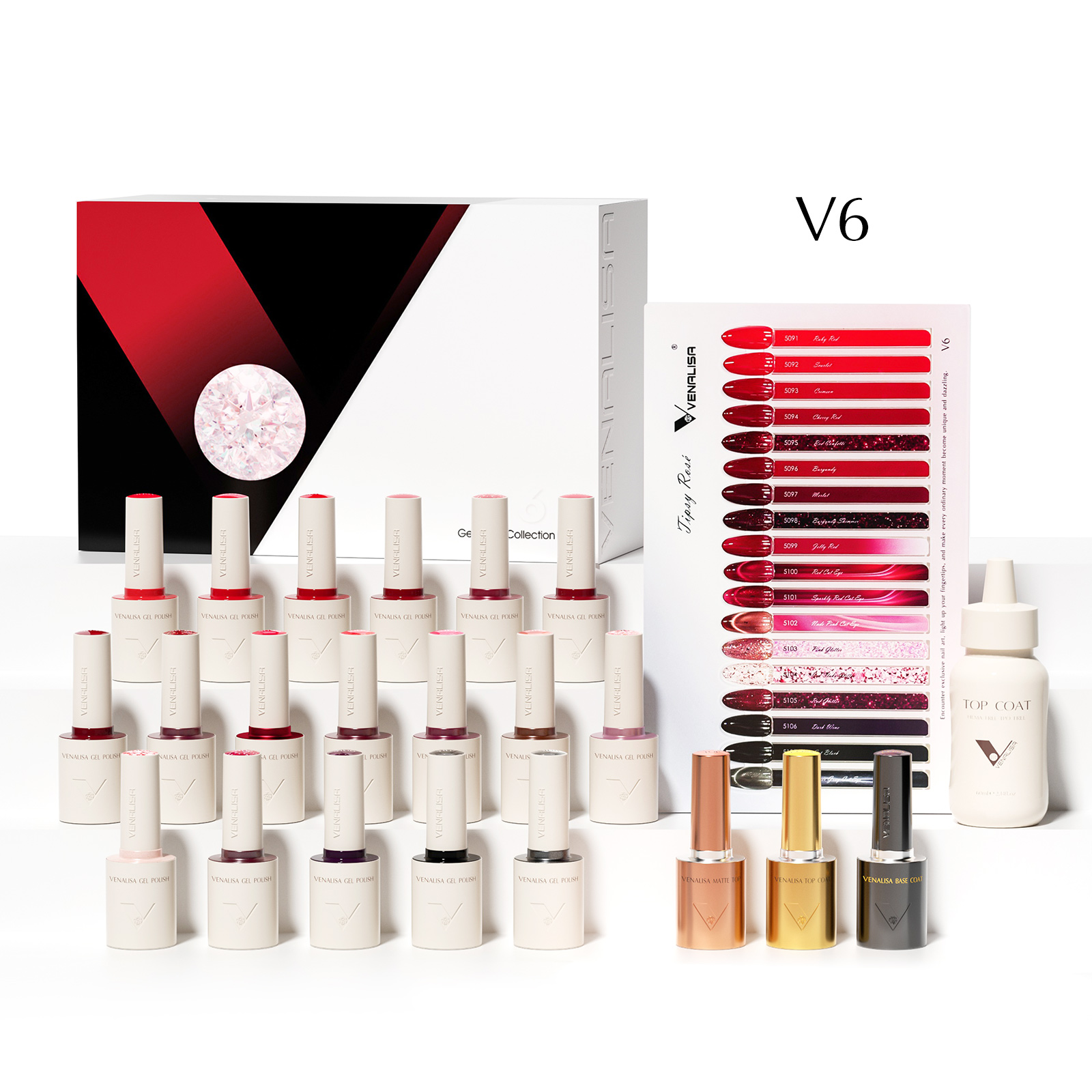 Resin Art Training - VENALISA V6 New Kit 10ml Nail