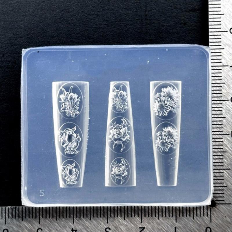 Resin Art Equipment - 31BB Embossed Silicone Art Mould Reusable