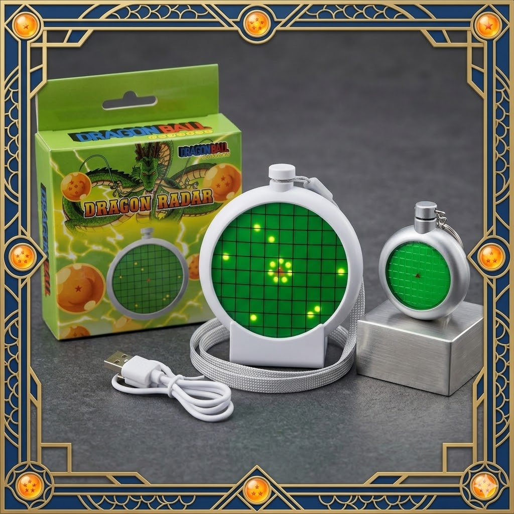 Resin Art Hanging - cartoon Dragon Ball Radar Keychain usb