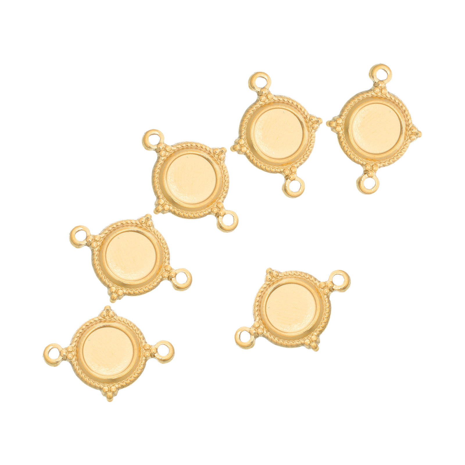 Bezels Pendant Resin - Stainless Steel Blank Bezel Pendant Trays
