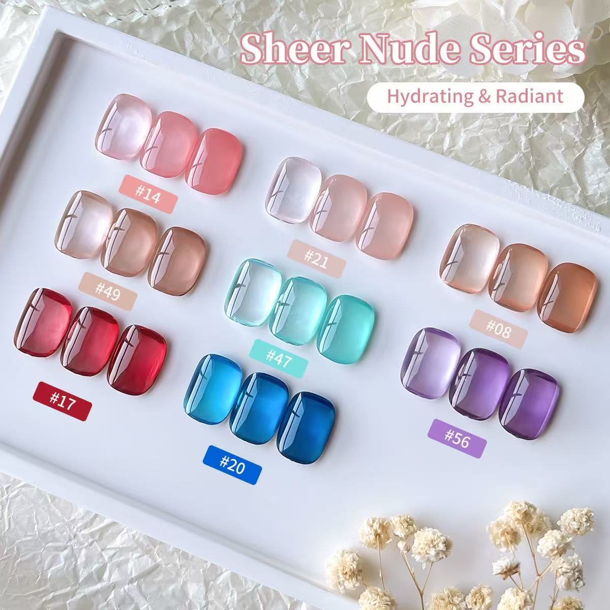 8 Colors Gel Nail Polish Kit 1 - Uv Lamp Nail Resin 评论和价格