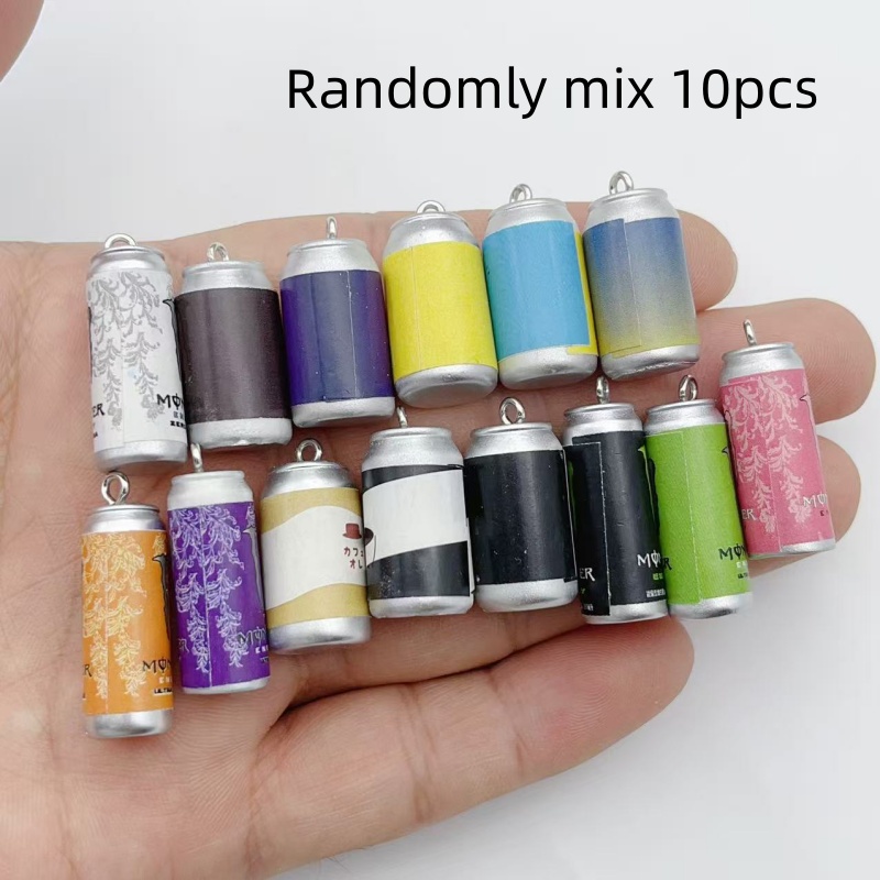 10Pcs Mini Simulation Beverage - Resin Art Box 评论和价格