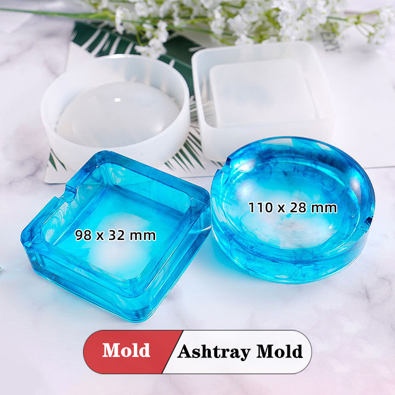 DIY Round Pen Container Ashtra - Resin Art Equipment 评论和价格