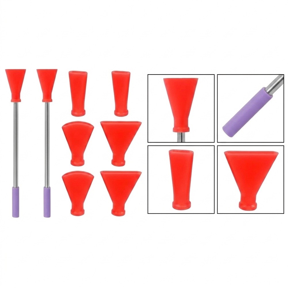 8Pcs Stainless Steel Straw Blo - Resin Art Pouring 评论和价格