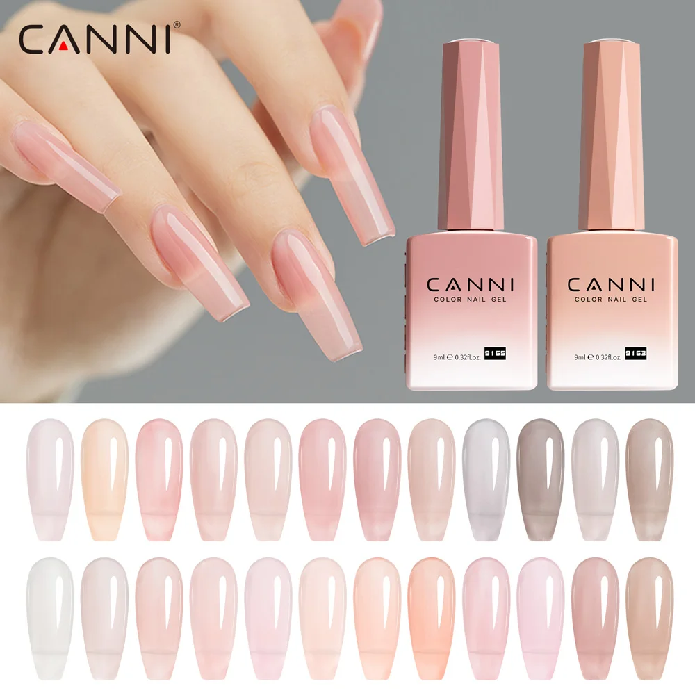CC7 CANNI Nail Gel Polish 9ml  - Uv Lamp Nail Resin 评论和价格