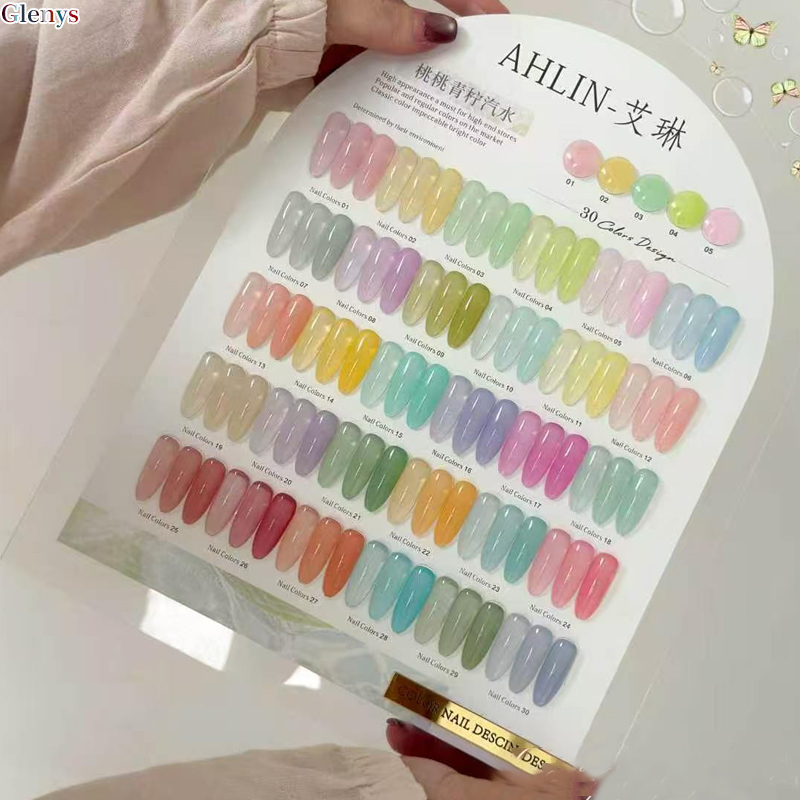 Glenys 30 color nail polish gl - Resin Art Learning 评论和价格