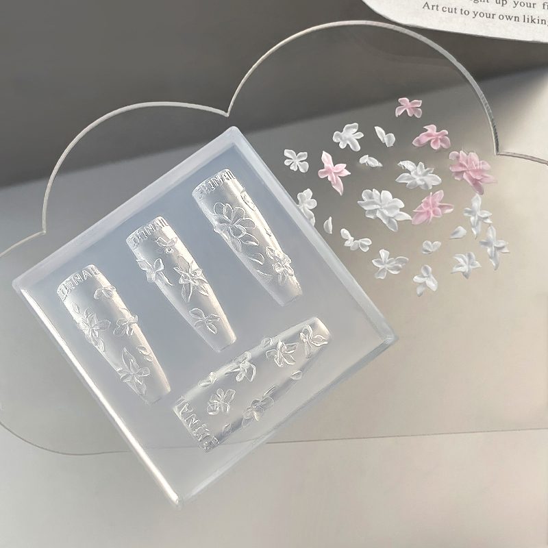 Z. 3D Flowers Nail Mold DIY Si - Resin Art Zone 评论和价格