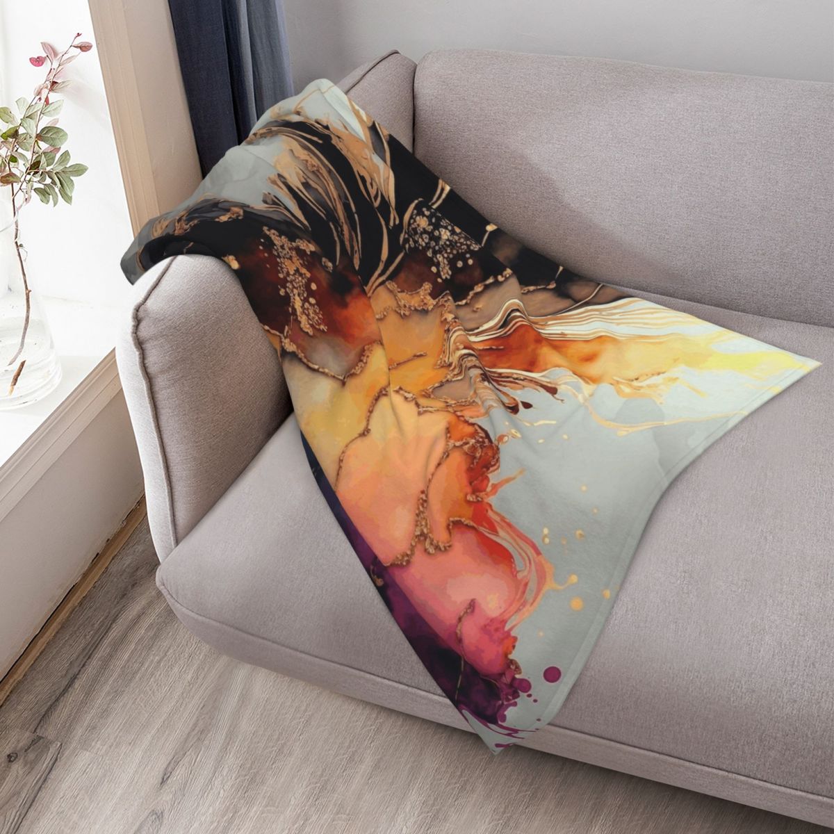 Sweet Pineapple - Abstract Alc - Resin Art Alcohol Ink 评论和价格