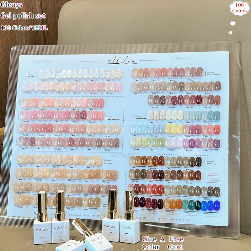 Glenys 100 Color nail polish G - Resin Art Learning 评论和价格