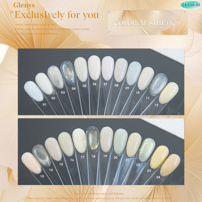Glenys 24 color cat's eye nail - Resin Art Learning 评论和价格