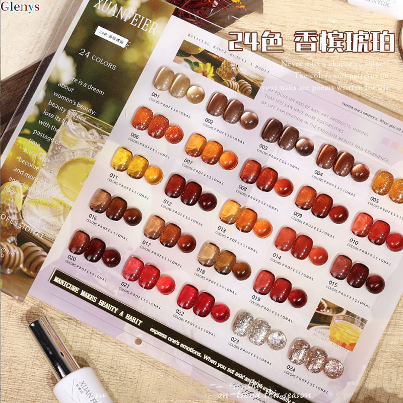 Glenys 24 color nail polish gl - Resin Art Learning 评论和价格