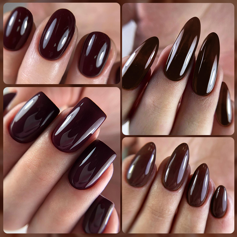 LILYCUTE 6Pcs/Set 7ML Brown Ge - Resin Art Varnish 评论和价格