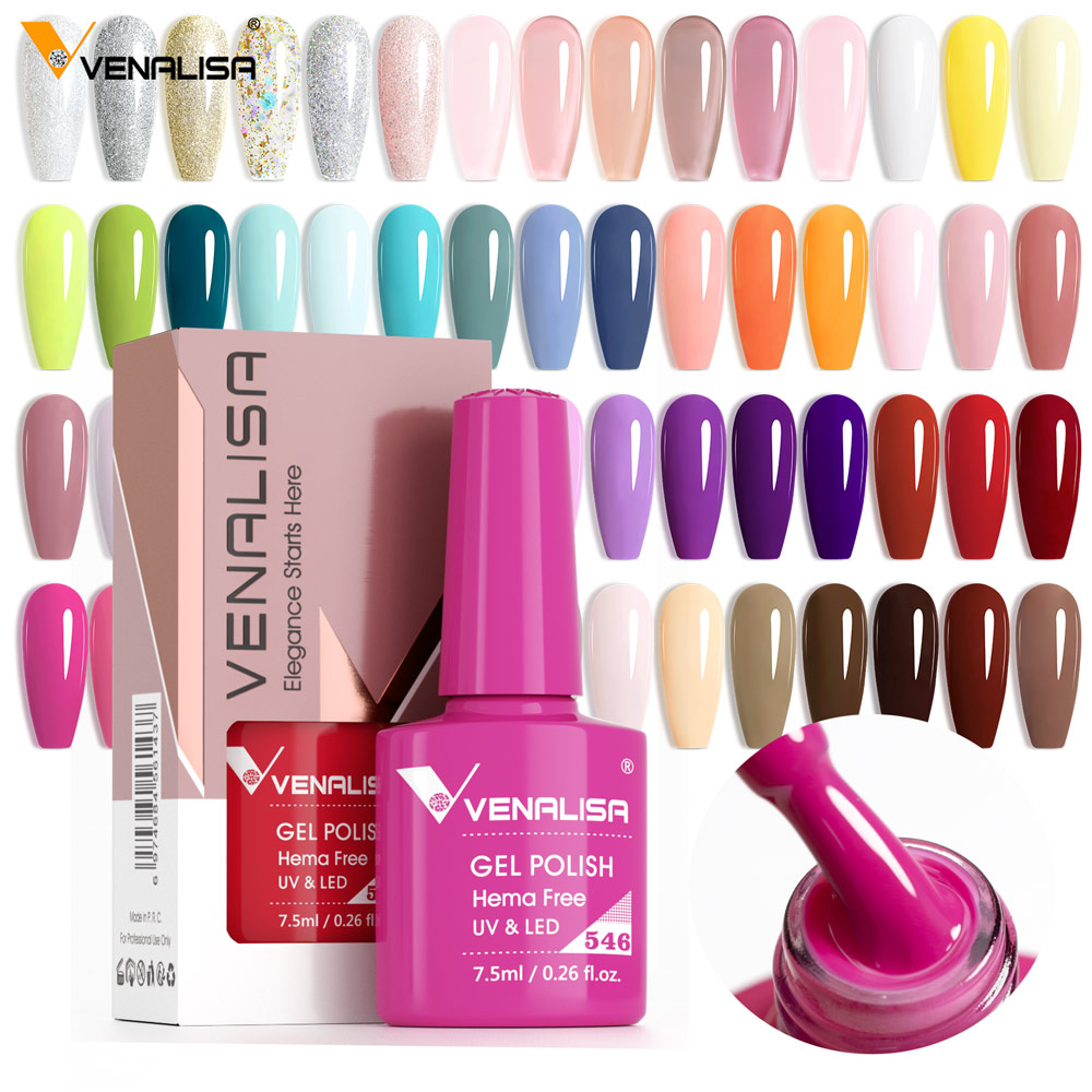 VENALISA VIP5 Luxury Gel Polis - Uv Lamp Nail Resin 评论和价格