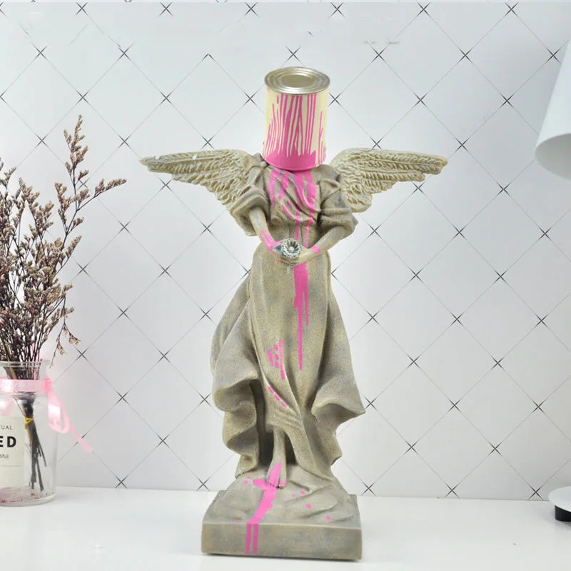 Banksy Top Street Art Figurine - Resin Art Pouring 评论和价格