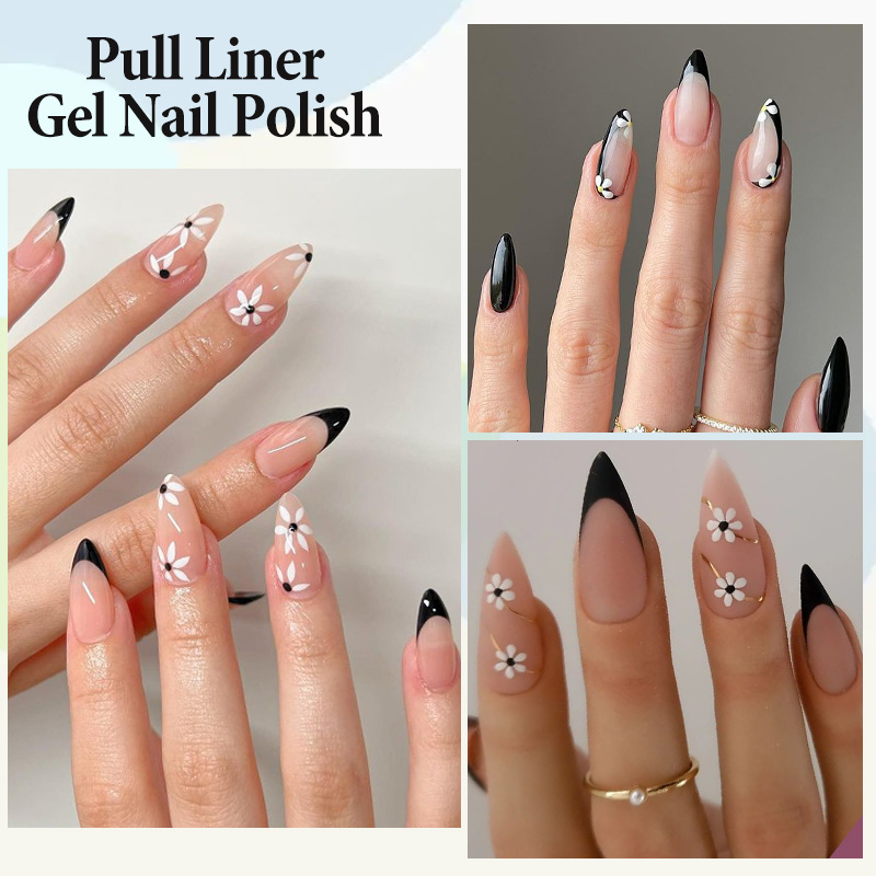 LILYCUTE 5ml White Black Liner - Resin Art Varnish 评论和价格