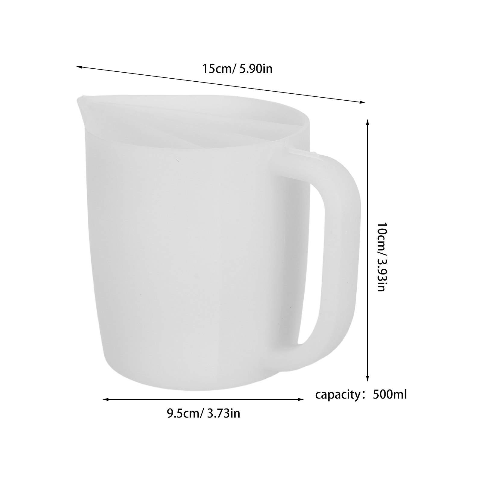 4-Section Silicone Pouring Cup - Resin Art Pouring 评论和价格