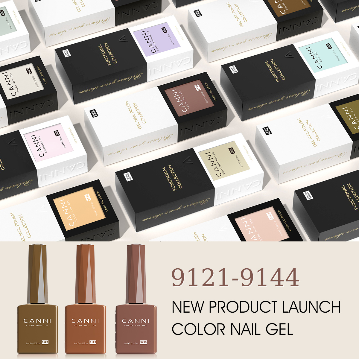 CANNI 9ml Color Nail Gel Polis - Resin Art Training 评论和价格