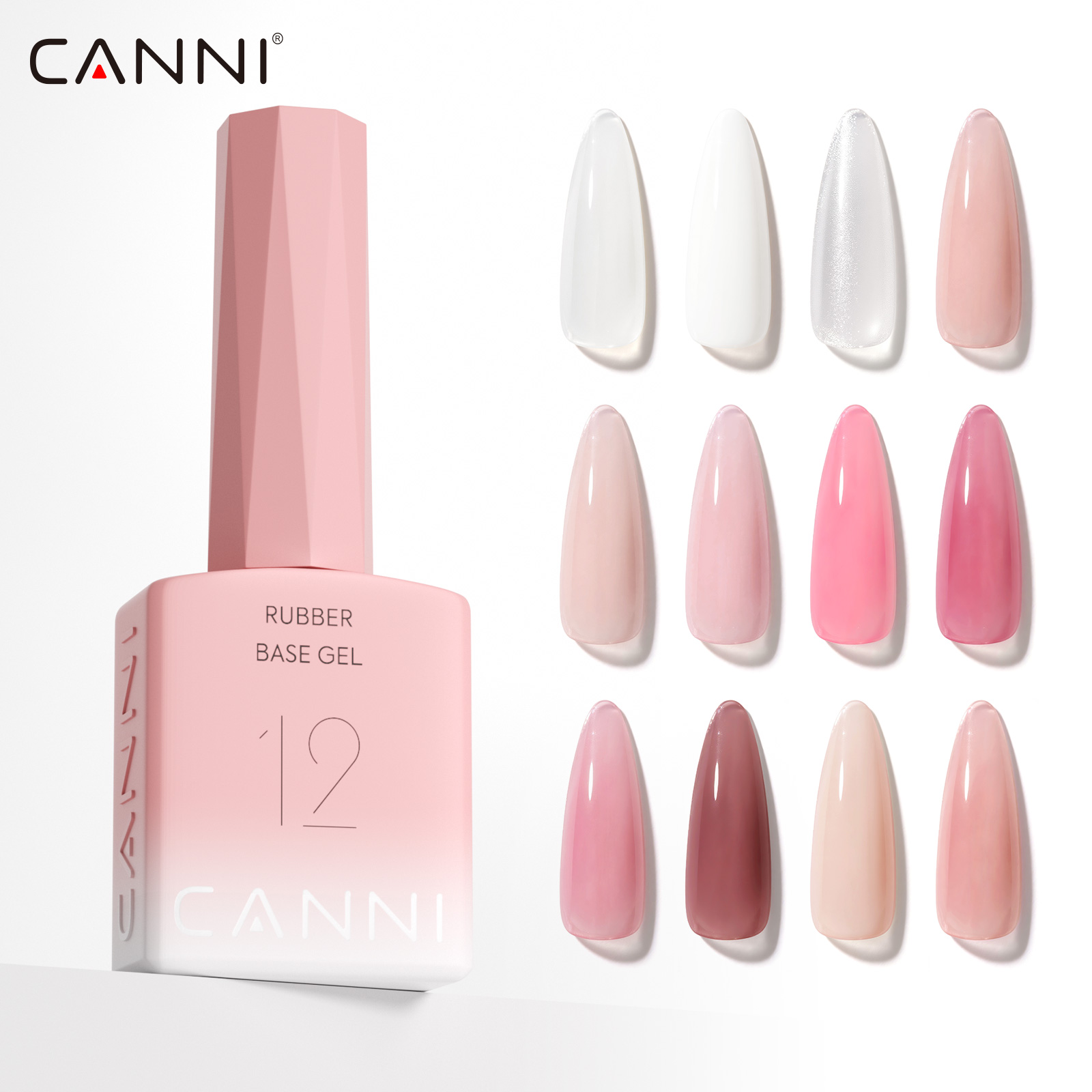 CANNI Color Rubber Base Gel 2i - Resin Art Training 评论和价格