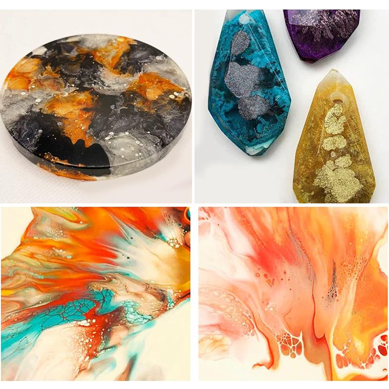 15ml Metal Resin Pigment Alcoh - Resin Art Alcohol Ink 评论和价格