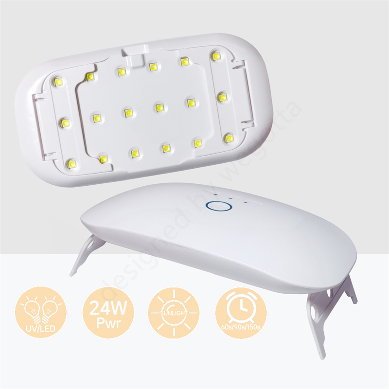 24W USB Rechargeable UV LED La - Uv Lamp Nail Resin 评论和价格