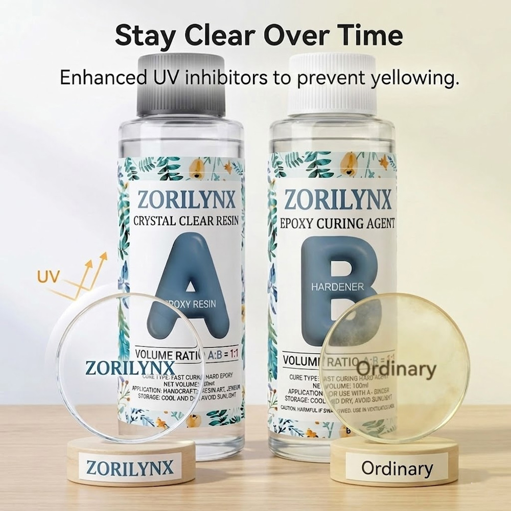 200ml Crystal Clear Epoxy Resi - Resin Art Pouring 评论和价格