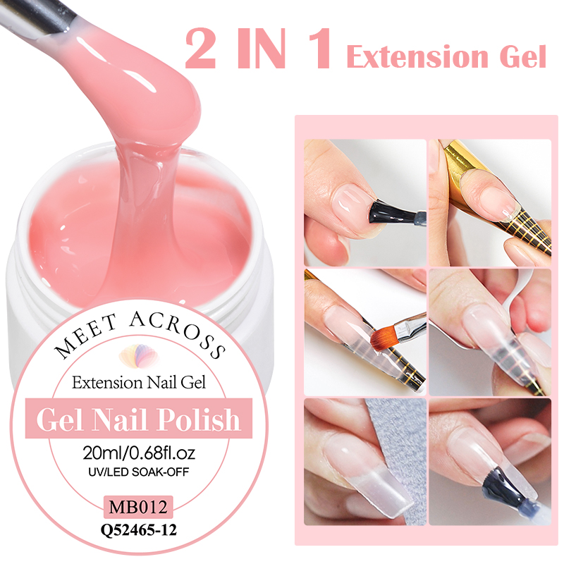 MEET ACROSS 20ml Extension Gel - Resin Art Varnish 评论和价格