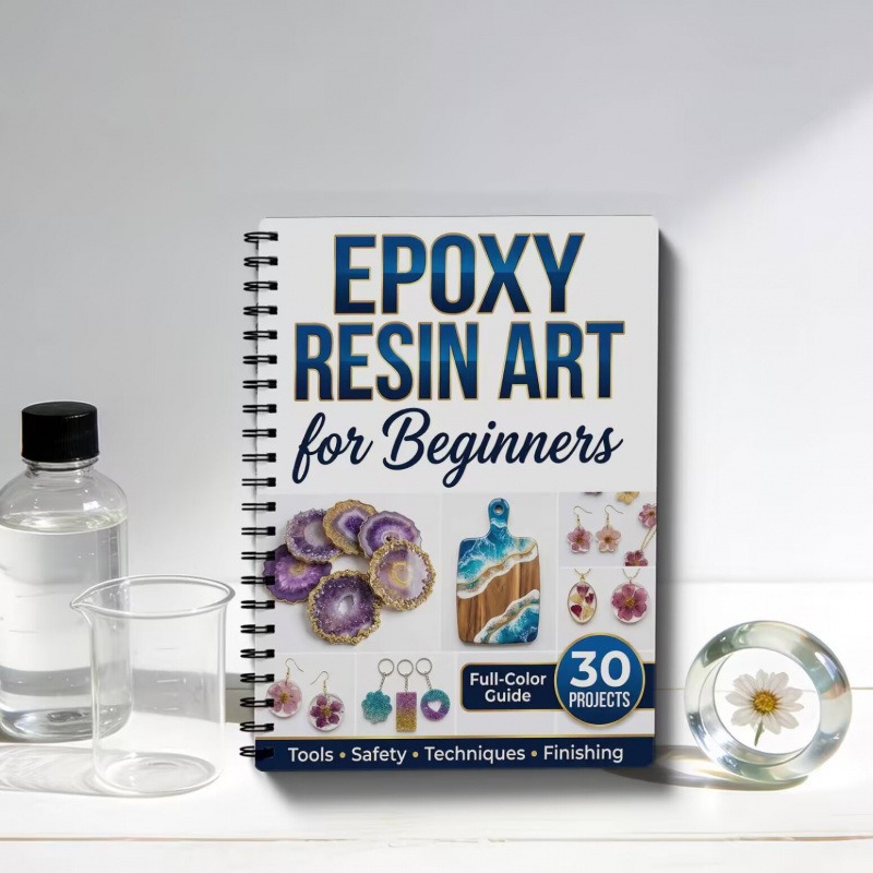 Epoxy Resin Art Handbook Begin - Resin Art Learning 评论和价格
