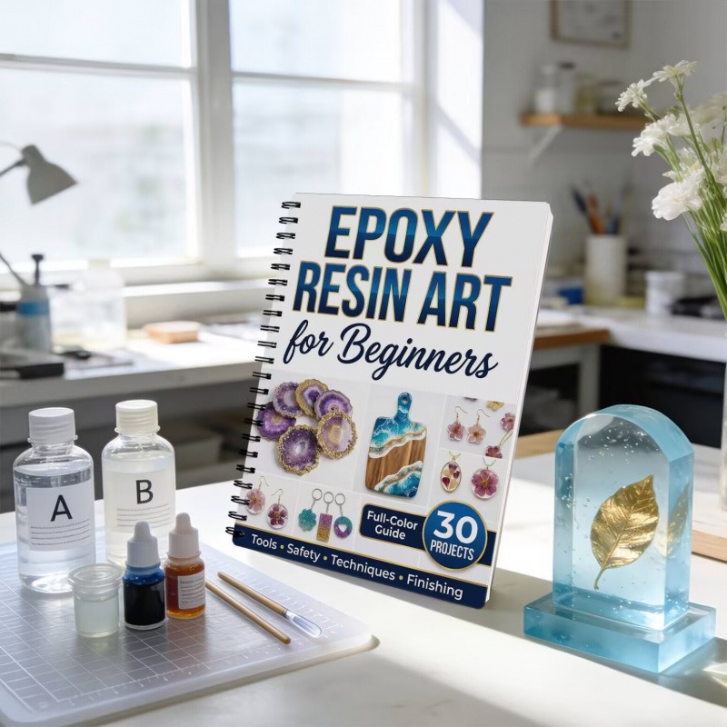 Epoxy Resin Art Handbook Begin - Resin Art Learning 评论和价格