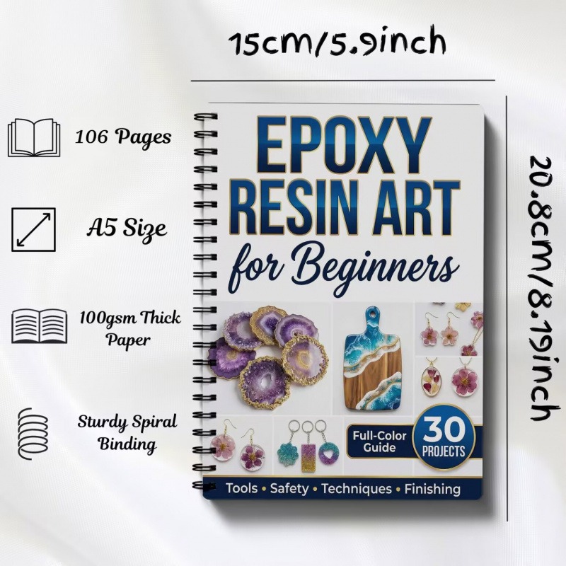 Epoxy Resin Art Handbook Begin - Resin Art Learning 评论和价格