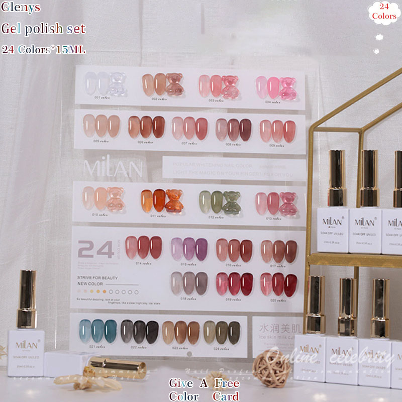 Glenys 24 color nail polish gl - Resin Art Learning 评论和价格