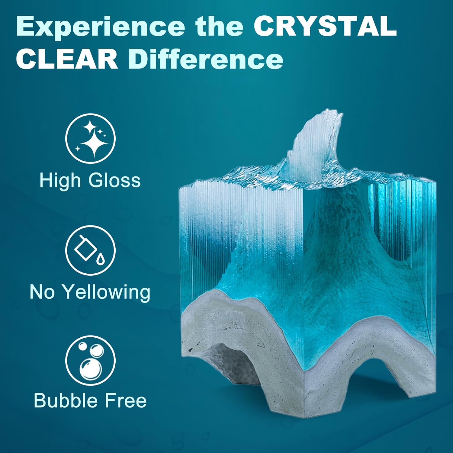 Deep Pour Epoxy Resin Clear Ep - Resin Art Pouring 评论和价格