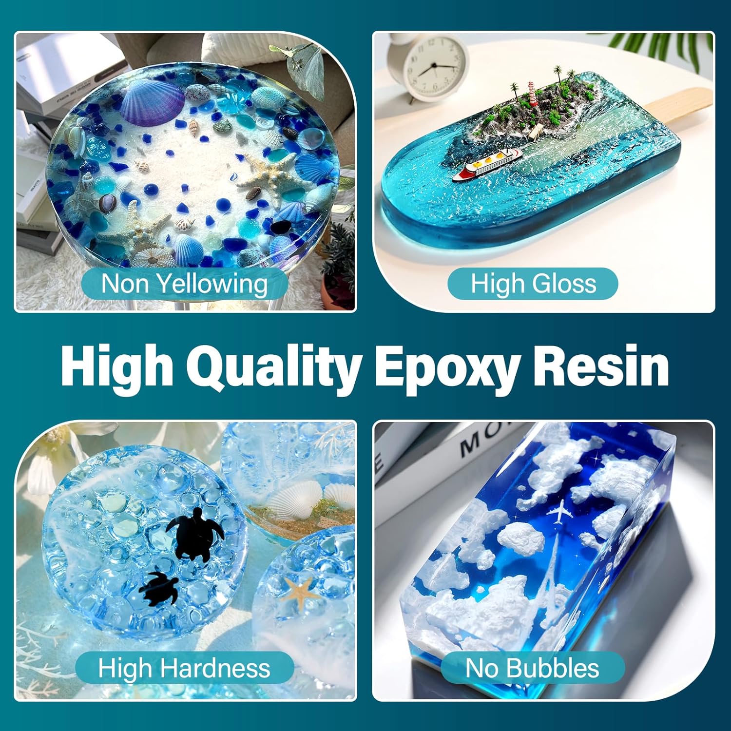 Deep Pour Epoxy Resin Clear Ep - Resin Art Pouring 评论和价格
