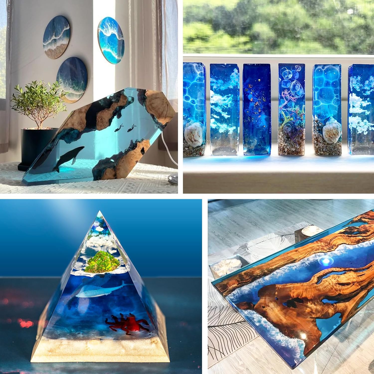 Deep Pour Epoxy Resin Clear Ep - Resin Art Pouring 评论和价格