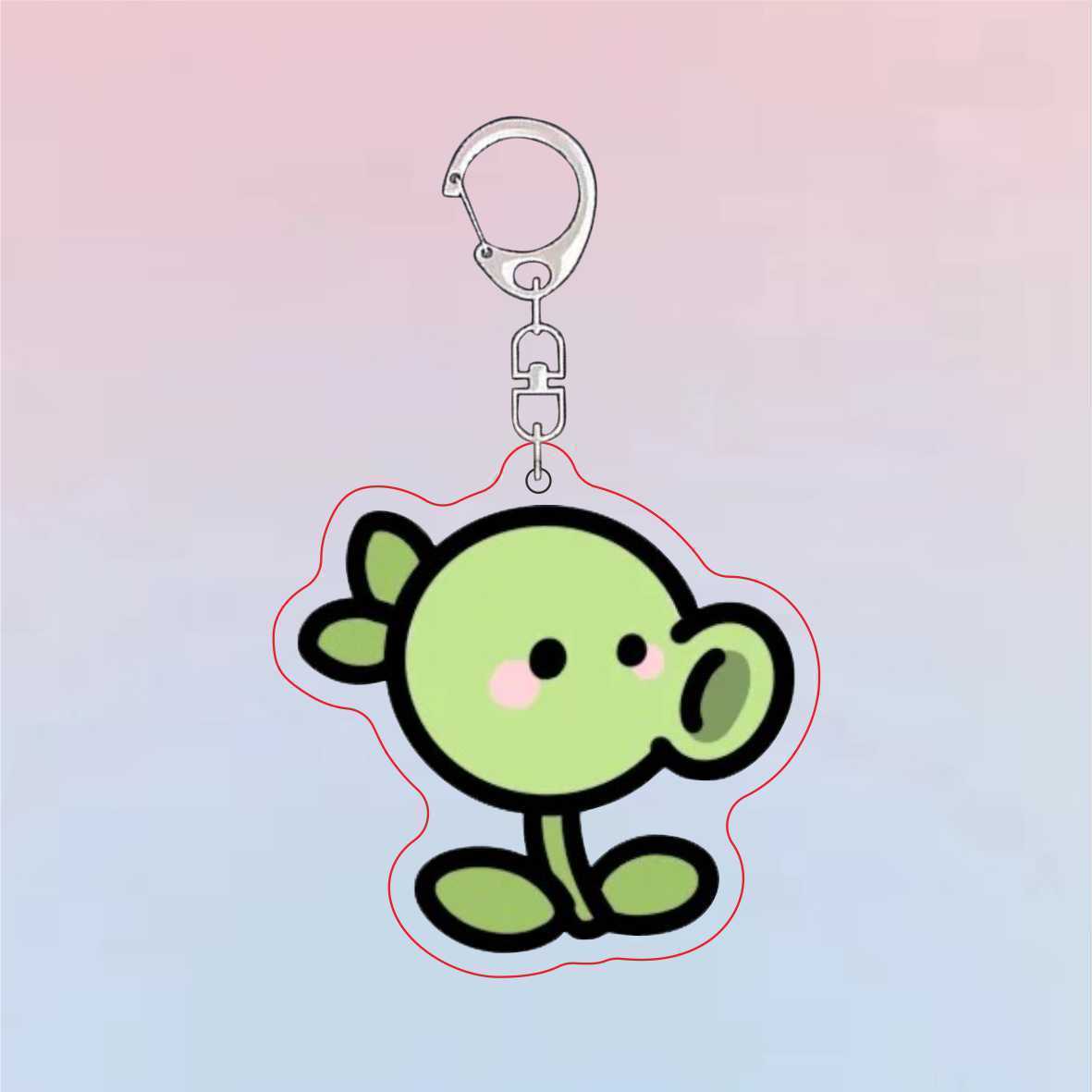 Plants Vs Zombies Acrylic Cute - Resin Art Hanging 评论和价格