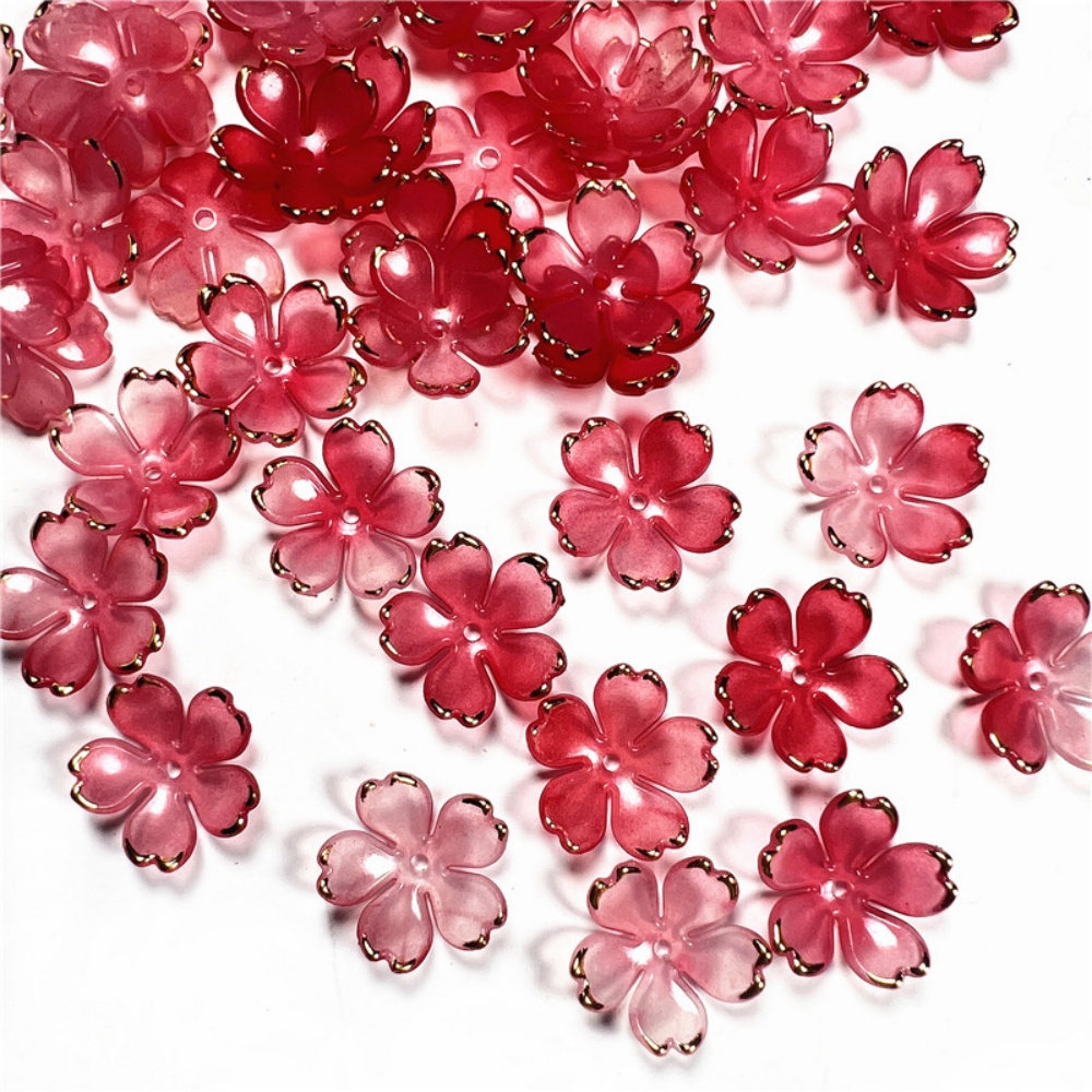 50pcs/lot 19mm Acrylic Cherry  - Resin Art Box 评论和价格