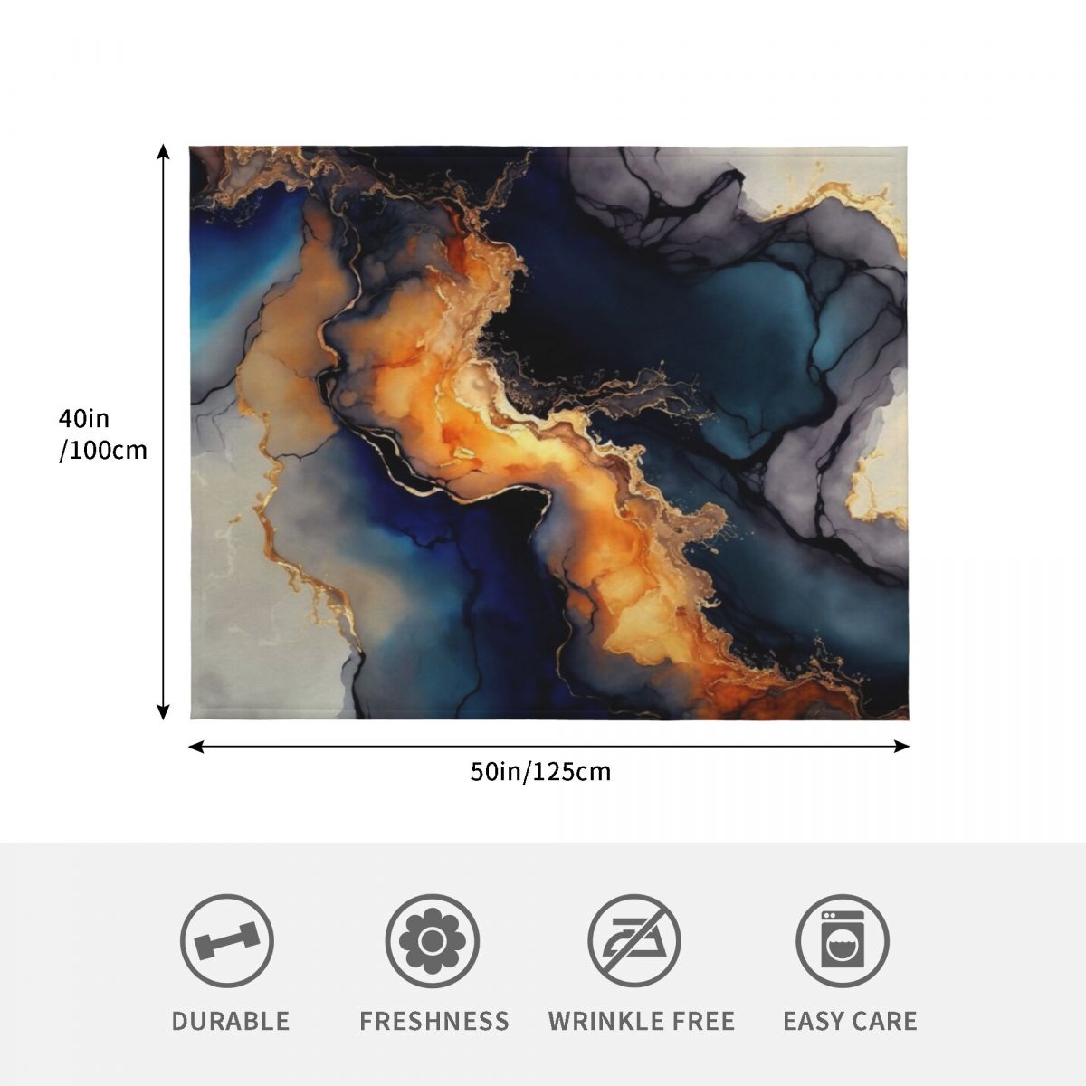 Volcanic Waves - Abstract Alco - Resin Art Alcohol Ink 评论和价格