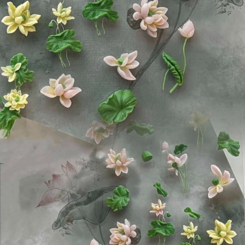 Z. Flowers Series 3D Curved Na - Resin Art Zone 评论和价格
