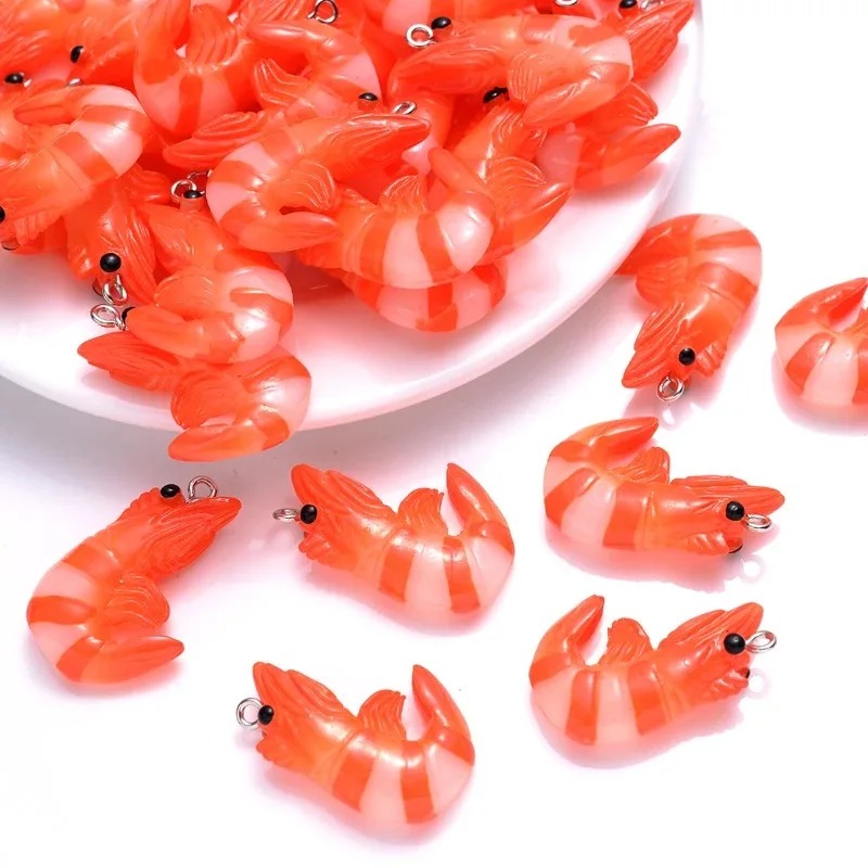 10Pcs 3D Simulated Lobster Shr - Resin Art Box 评论和价格