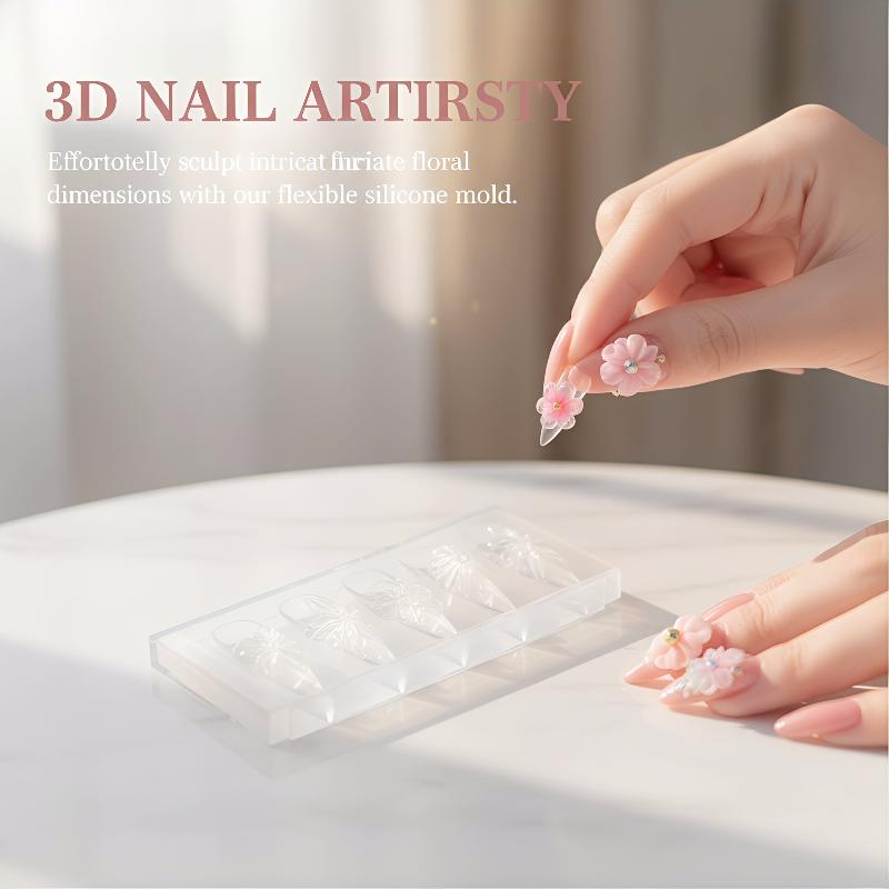 3D Hibiscus Flower Silicone Na - Resin Art Studio 评论和价格