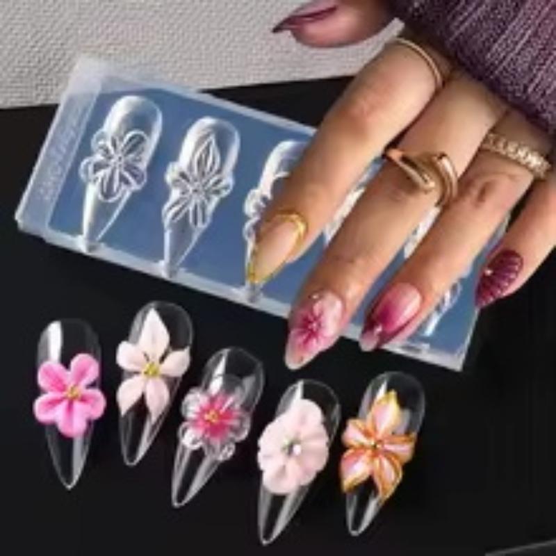 3D Hibiscus Flower Silicone Na - Resin Art Studio 评论和价格