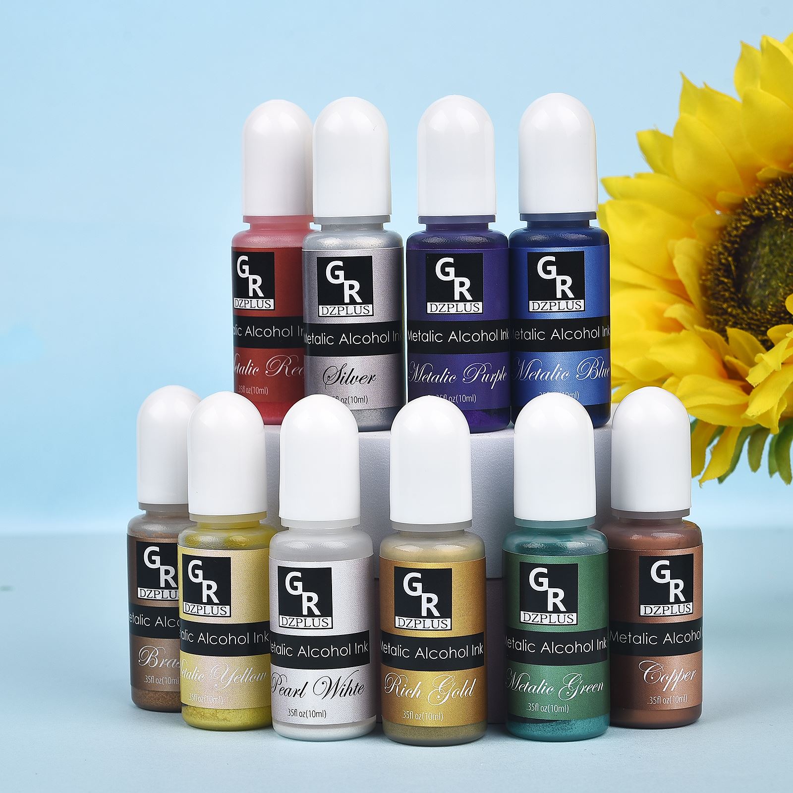 10ml/15ml Art Ink Alcohol Resi - Resin Art Alcohol Ink 评论和价格