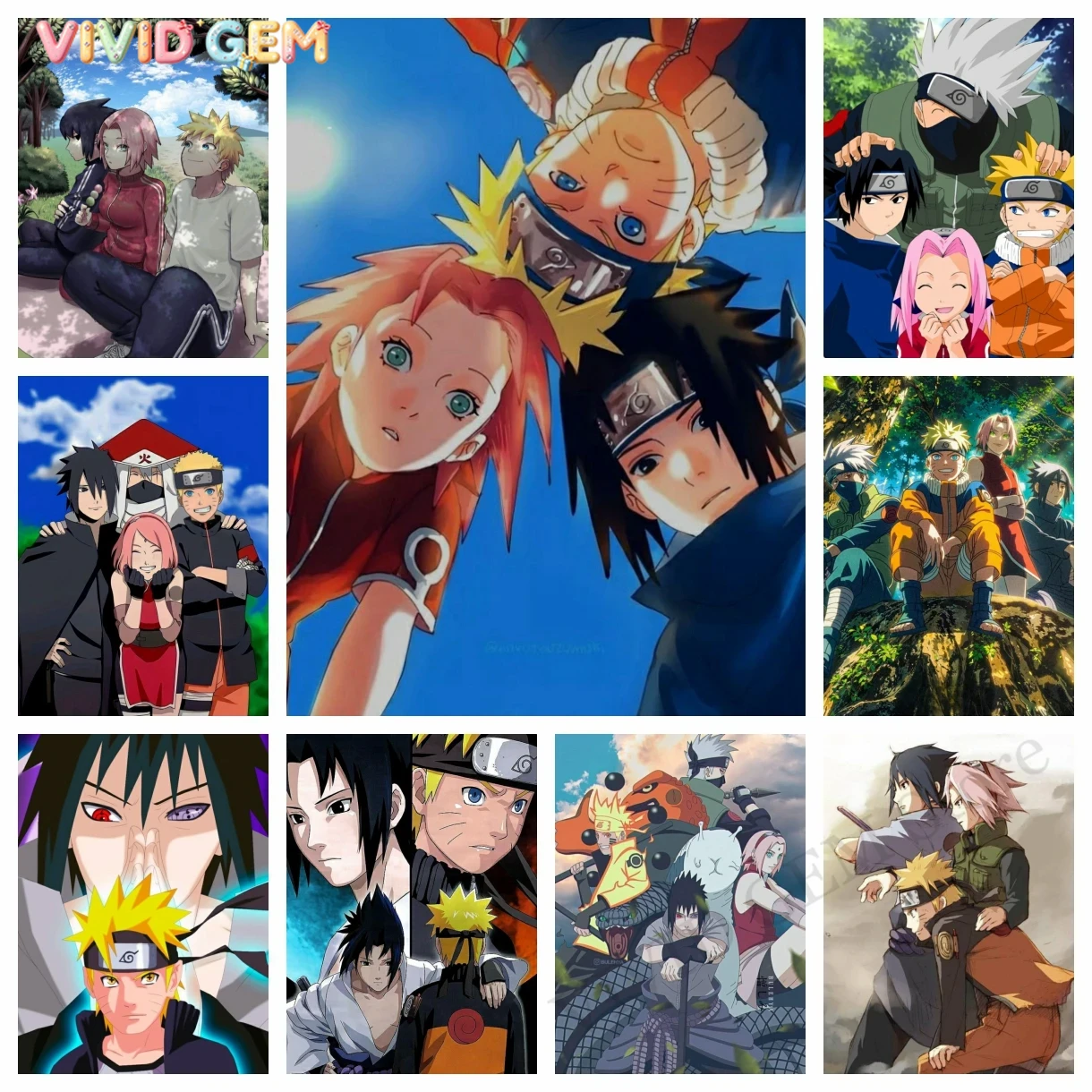 VIVID GEM Naruto Shippuden Cla - Resin Art Class 评论和价格