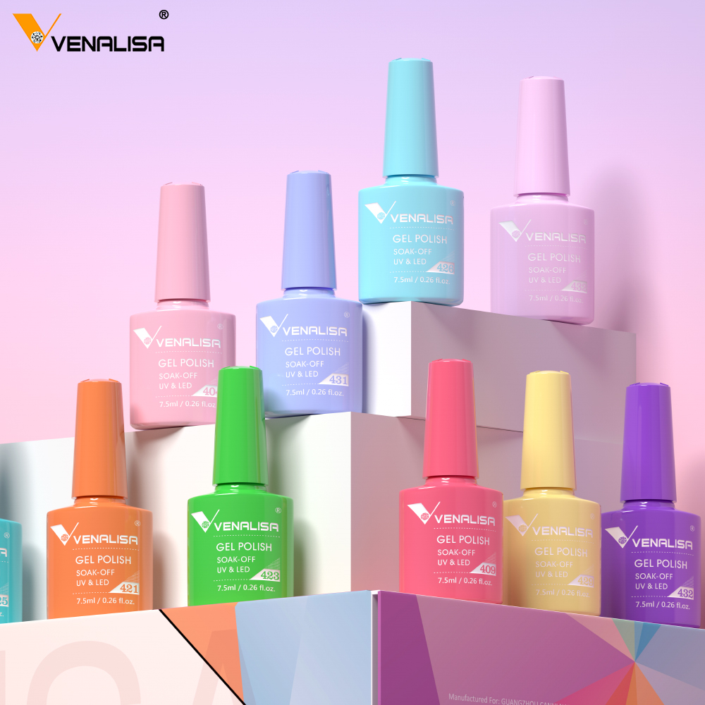 VENALISA Nail Gel Polish 7.5ml - Uv Lamp Nail Resin 评论和价格