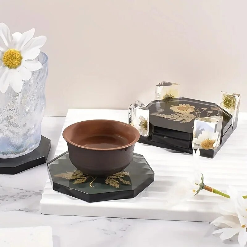 Coaster Resin Molds Set Includ - Resin Art Equipment 评论和价格