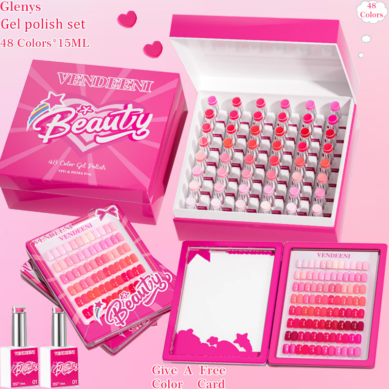 Glenys 48 Pieces * 15ml Nail P - Resin Art Learning 评论和价格