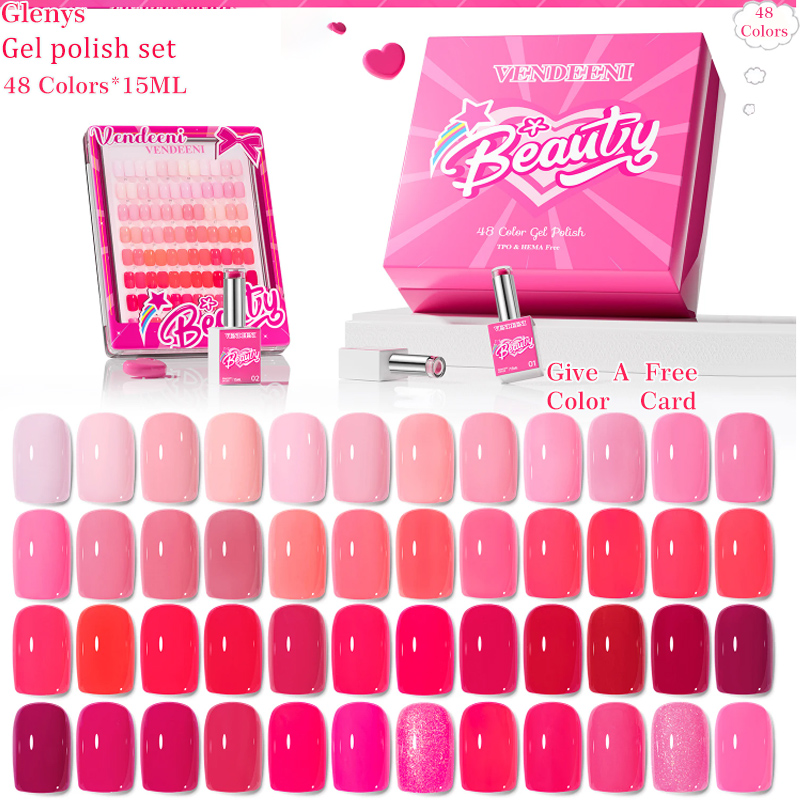 Glenys 48 Pieces * 15ml Nail P - Resin Art Learning 评论和价格