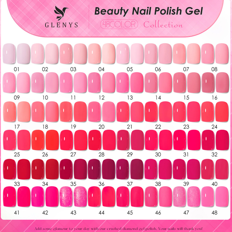Glenys 48 Pieces * 15ml Nail P - Resin Art Learning 评论和价格