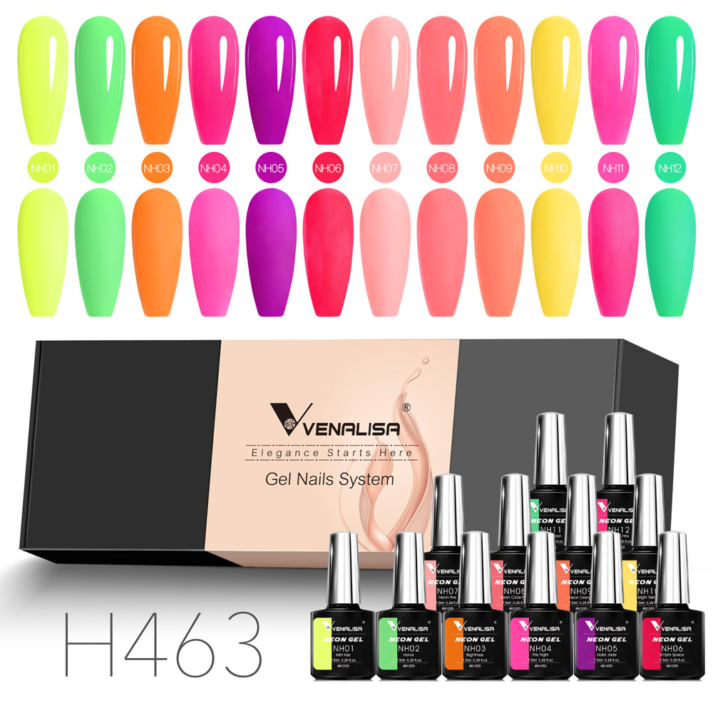 VENALISA Neon Gel Nail Polish  - Resin Art Training 评论和价格